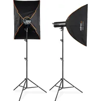 Walimex pro Stager 600 HSS Set Double (600 W,
