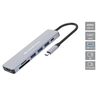 Conceptronic DONN19G 7-in-1 Dockingstation,