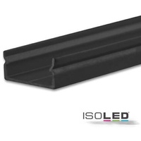 Fiai IsoLED LED Aufbauprofil PURE14 S, Aluminium, schwarz RAL