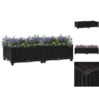 VidaXL Hochbeet 80x40x23 cm Polypropylen