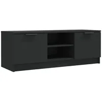 VidaXL TV-Schrank Schwarz 102x35x36,5 cm Holzwerkstoff