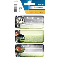 Herma Schuletiketten Football VE=2 Blatt