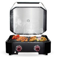 Cozze Plancha 600 mit Deckel Brennern mbar