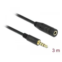DeLock 84668 Audio-Kabel 3 m 3.5mm Schwarz