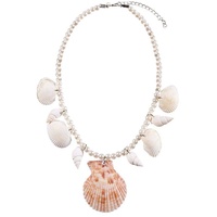 Boland 51031 - Halskette Meerjungfrau, Kette mit Muscheln und