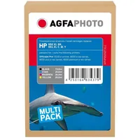 AgfaPhoto kompatibel zu HP 950XL schwarz + 951XL CMY