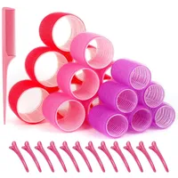 Zavonirae Lockenwickler, Locken Ohne hitze, Selbsthaftend Locken Set Groß