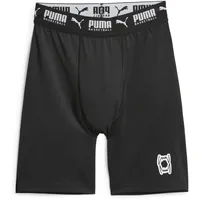 Puma Hoops Team kurze Funktionshose Herren 01 black M