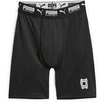 Puma Hoops Team kurze Funktionshose Herren 01 black XXL