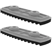 Günzburger MUNK nivello-Fußplatte Standard für Holmhöhe 85/98 mm