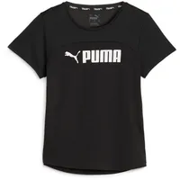 Puma Fit Logo Ultrab Kurzarm-T-Shirt Black M