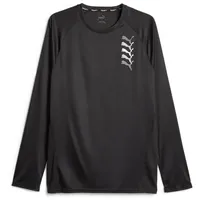 Puma Fit Ls Logo Graphic Tee T Shirt, Puma