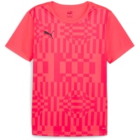 Puma Individualrise Graphic Jersey T-Shirt, Feuerorchidee