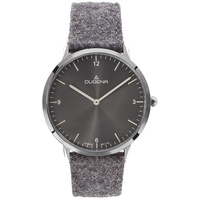 Dugena Herren-Armbanduhr 4460985 - Grau/Grau