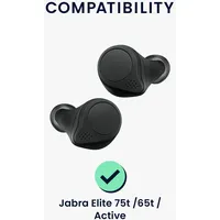 Kwmobile 6X Ersatz In Ear Kopfhörer kompatibel mit Jabra