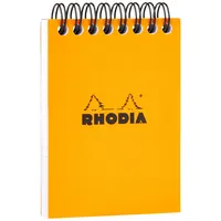 Rhodia 11500C Notizblock (A7, Doppelspirale kariert, 80 Blatt) 1