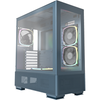 Montech SKY TWO, Midi-Tower blau