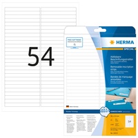 Herma Etiketten 10015 weiß 96,0 x 10,0 mm