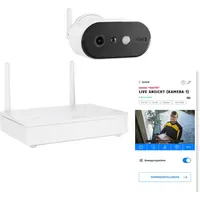 ABUS PPIC91000 Akku-Kamera Pro Weiß