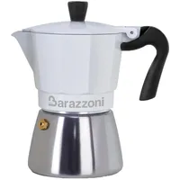 Barazzoni Moka Hybrid-Kaffeemaschine, 3 Tz, induktionsgeeignet, Stahl, 3 Tassen