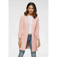 LAURA SCOTT Longblazer mit Reißverschlüssen Gr. 36, rosa (nachhaltiges