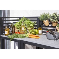 Brafab Outdoorküchen-Modul Arbeitsmodul Bellac Aluminium Schwarz