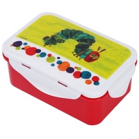 Sizzix Geda Brotdose Raupe Nimmersatt rot/grün
