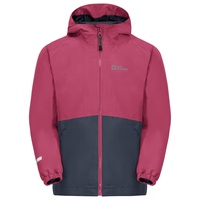 Jack Wolfskin Iceland 3in1 Jacke - Dark Fuchsia 164
