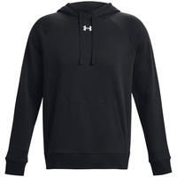 Under Armour Rival Fleece Hoodie Herren 001 black/white S