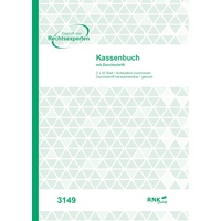 RNK Kassenbuch A4 2x50 Blatt nummeriert