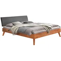 Hasena Massivholzbett Caprile 90 x 200 cm Holz Braun