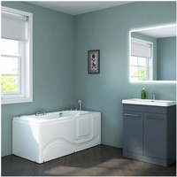 Home Deluxe Vital M Sitzbadewanne 76 x 153 cm