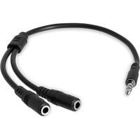 Startech StarTech.com 3,5mm Klinke Y-Splitter Kabel - Headset Splitter