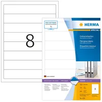 Herma Ordneretiketten 34,0 x 192,0 mm weiß