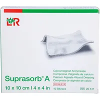 EurimPharm Arzneimittel GmbH Suprasorb A Calciumalginat Kompr.10x10 cm