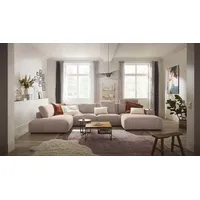 Musterring Wohnlandschaft Lucia U-Form, Verschiedene Farben, Cord-Bezug, Gesamtbreite 434