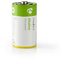 Nedis Alkaline Batterie D - 1.5 V DC -