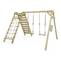 FATMOOSE Doppelschaukel JollyJungle Grün