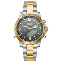 MEISTER ANKER Chronograph Edelstahl Silbergrau Quartz Mineralglas 490000160