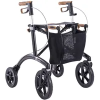 SALJOL Allround Alu Rollator Leichtgewicht 6,4 kg Sitzhöhe 62