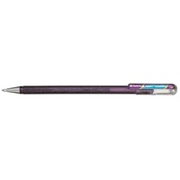 Pentel Gelschreiber violett+metallic blau