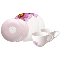 Villeroy & Boch Rose Garden Kaffee-Set, 6 Tlg., Geschirr