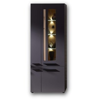 Stella Trading LOFT-TWO Vitrine in Artisan-Eiche Optik, graphit -