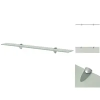 VidaXL Schwebendes Regal Glas 80x20 cm 8 mm