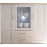 HBZ Meble Romance Highboard Holzwerkstoff in Sibiu Lärche/San Remo