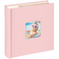 Walther design Fotoalbum rosa 200 Fotos 10 x 15