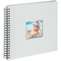 Walther design Fotoalbum hellblau 30 x 30 cm Spiralalbum
