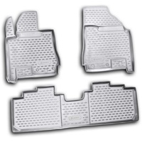 Element Gummimatten Passgenaue Fußmatten Cadillac SRX 2010-3tlg