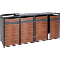 MCW Mülltonnenverkleidung MCW-J82 117 x 264 x 80 cm