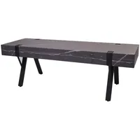 MCW TV-Rack MCW-L54, Fernsehtisch Lowboard TV-Tisch, Metall 42x120x40cm ~